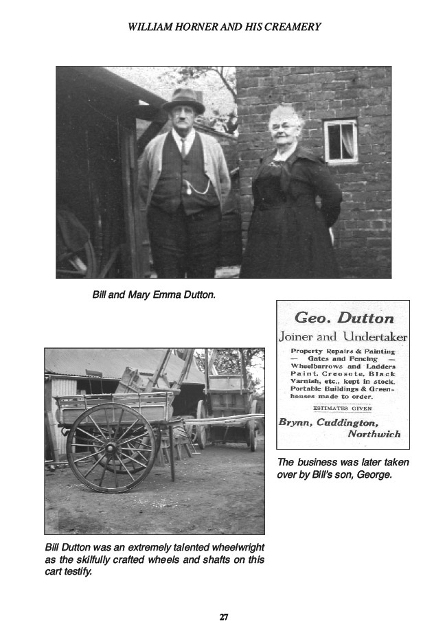 William Horner and his Creamery, Jill King