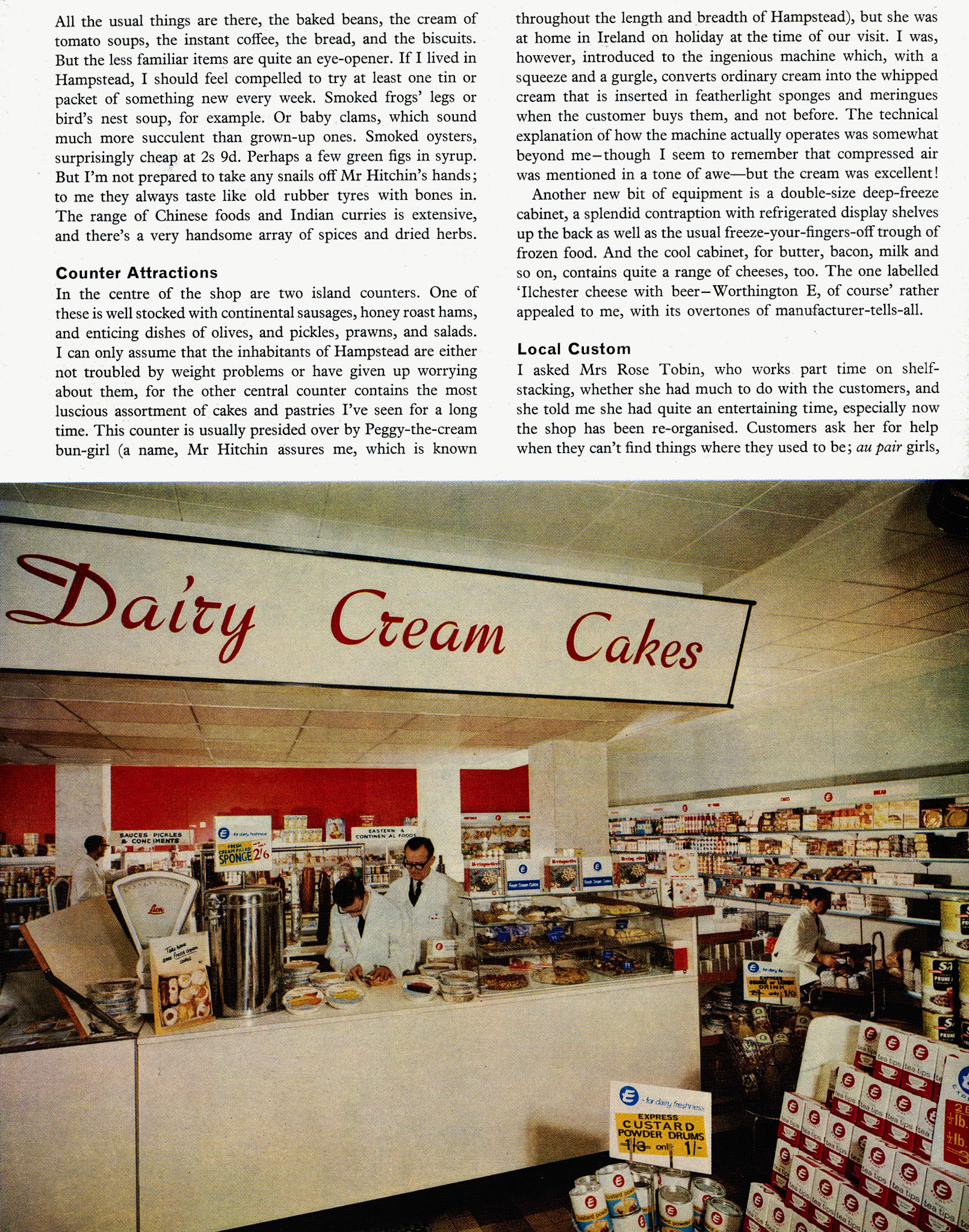 1965 Heath Street, Hampstead shop redevelopment. (Express News Summer/Autumn)