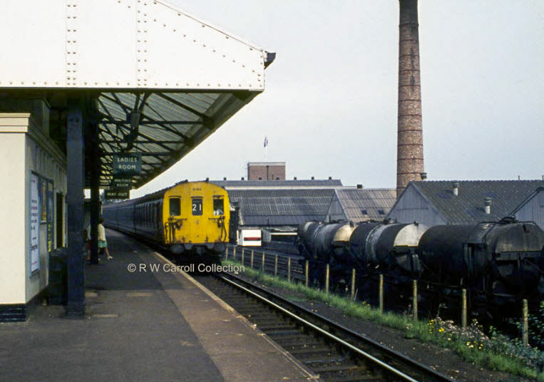 1971 South Morden dairy from the station. (Courtesy Robert Carroll)