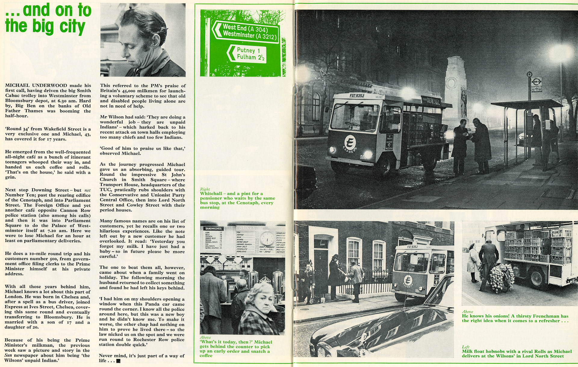 1976 Milkmen's stories in Westminster