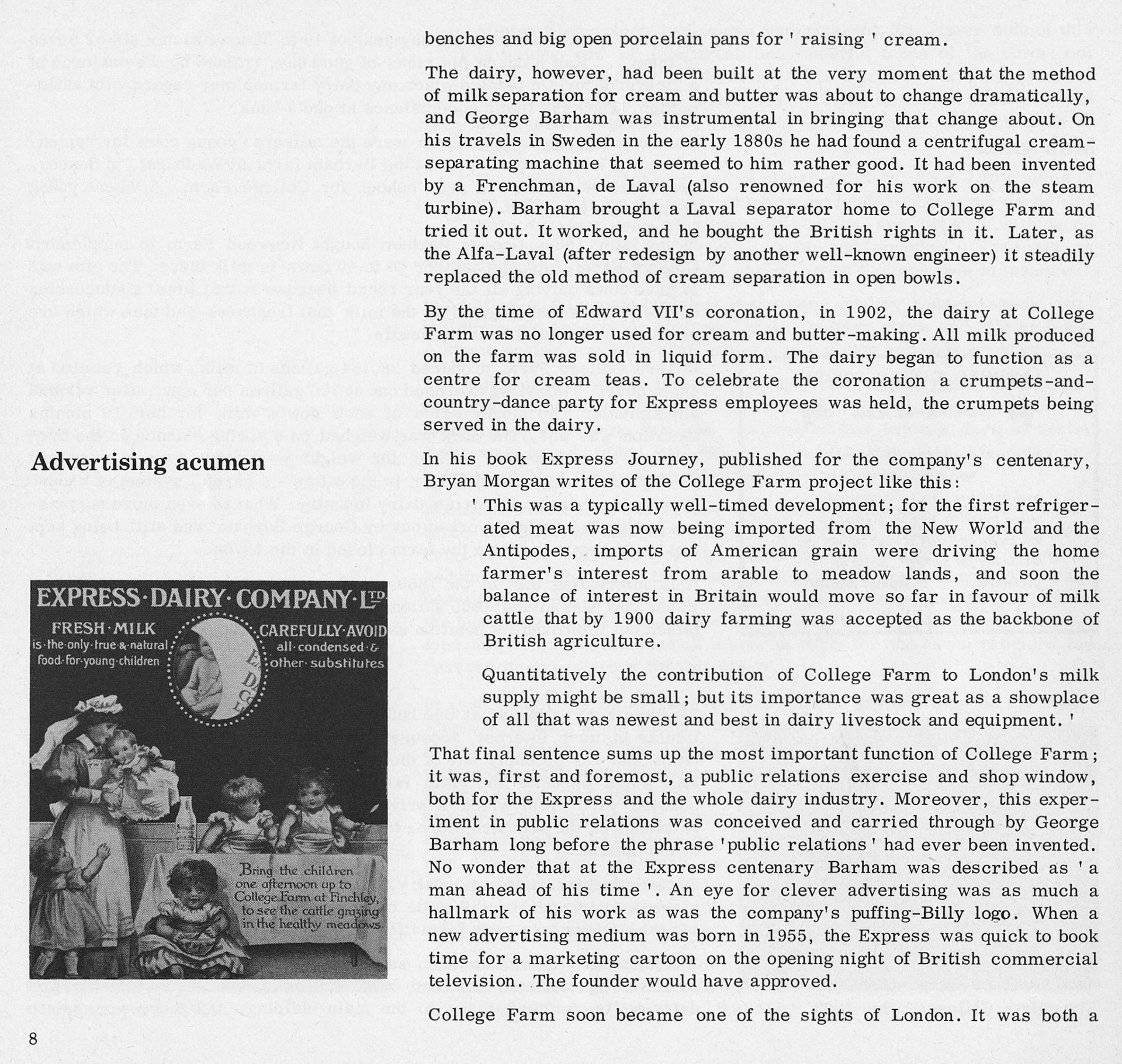 1983 Milk for the millions - Brigid Grafton Green, Barnet Libraries Local History Publications
