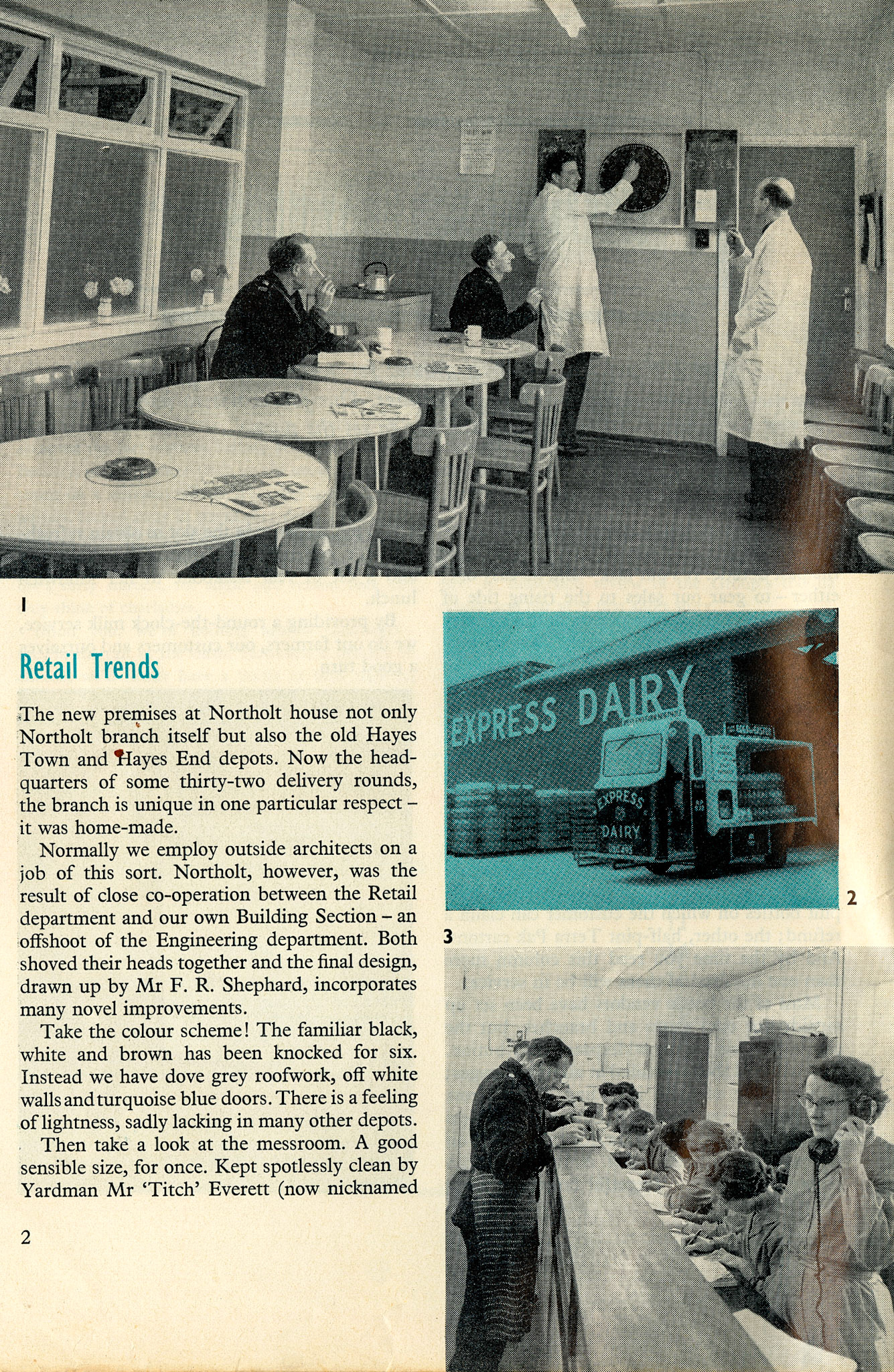 1958 The new Northolt retail depot