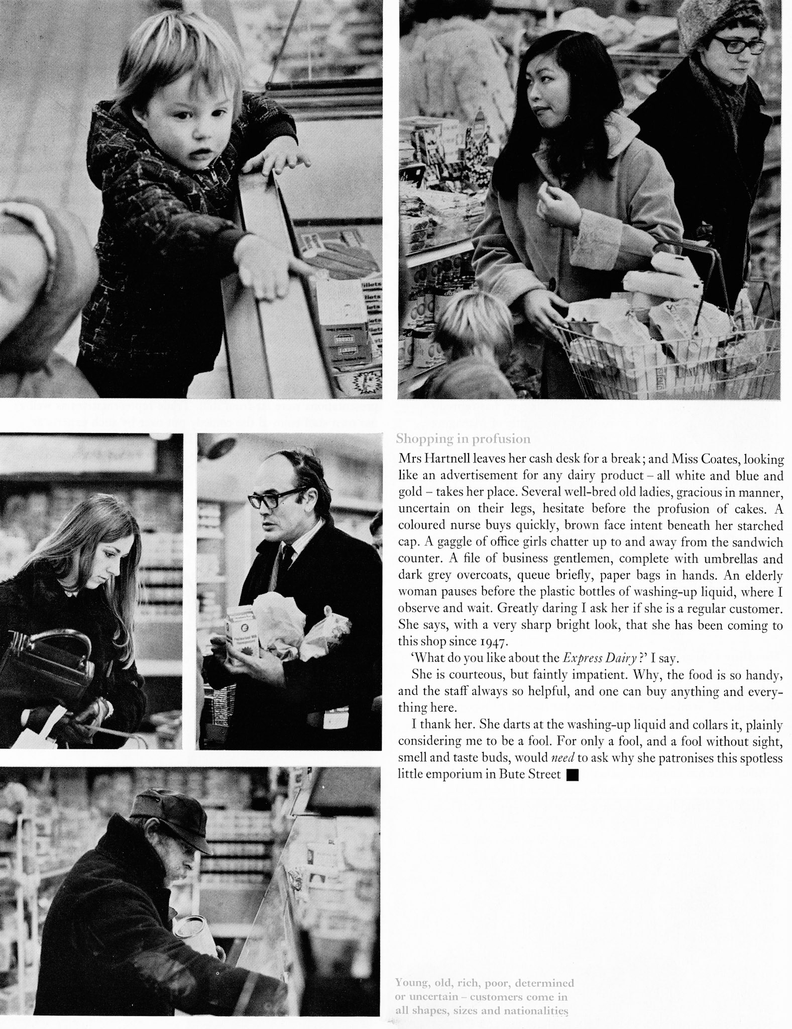 1970 Bute Street Shop in London SW7 Kensington