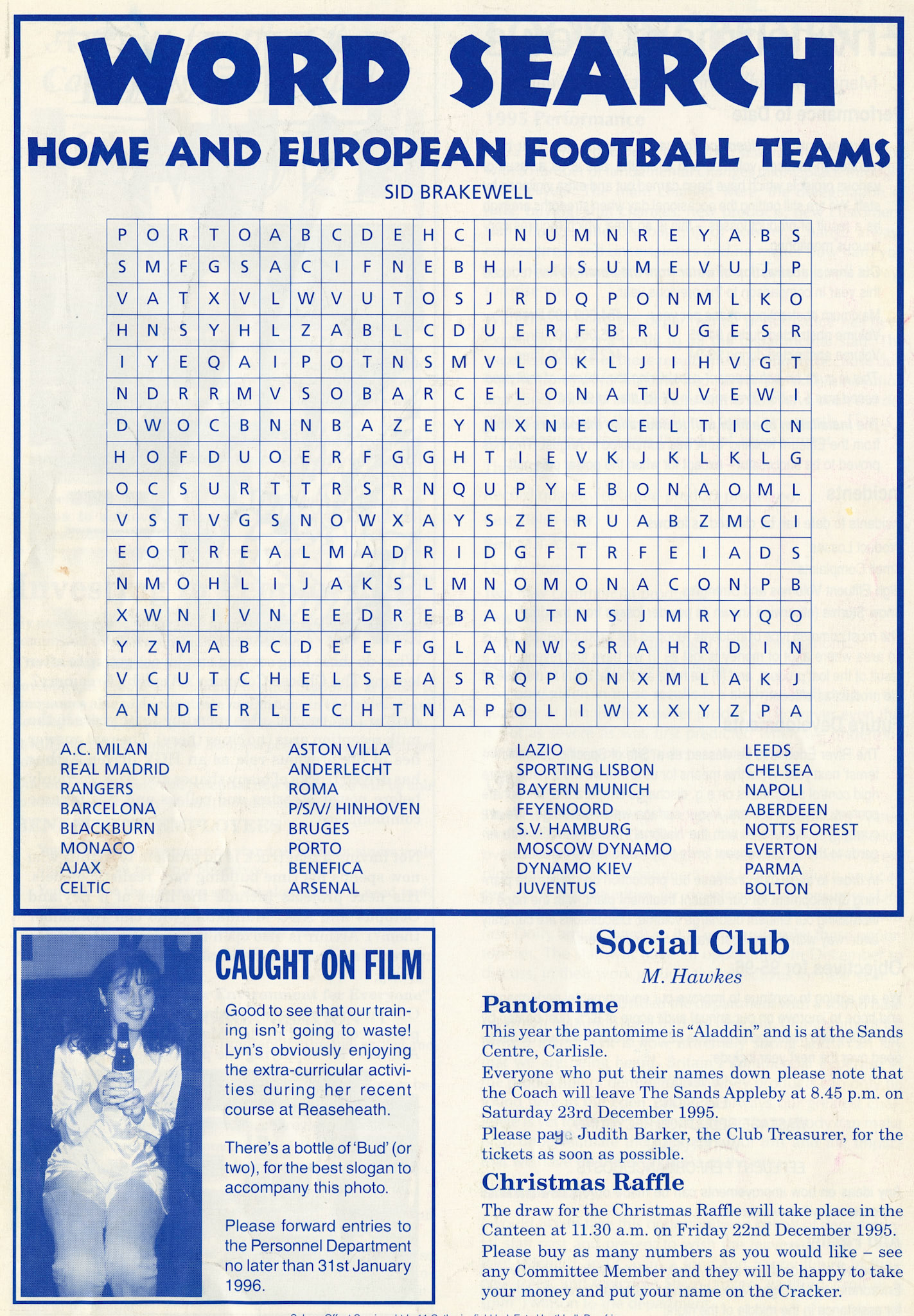 1995 December Appleby News (Courtesy Alan Mandle)