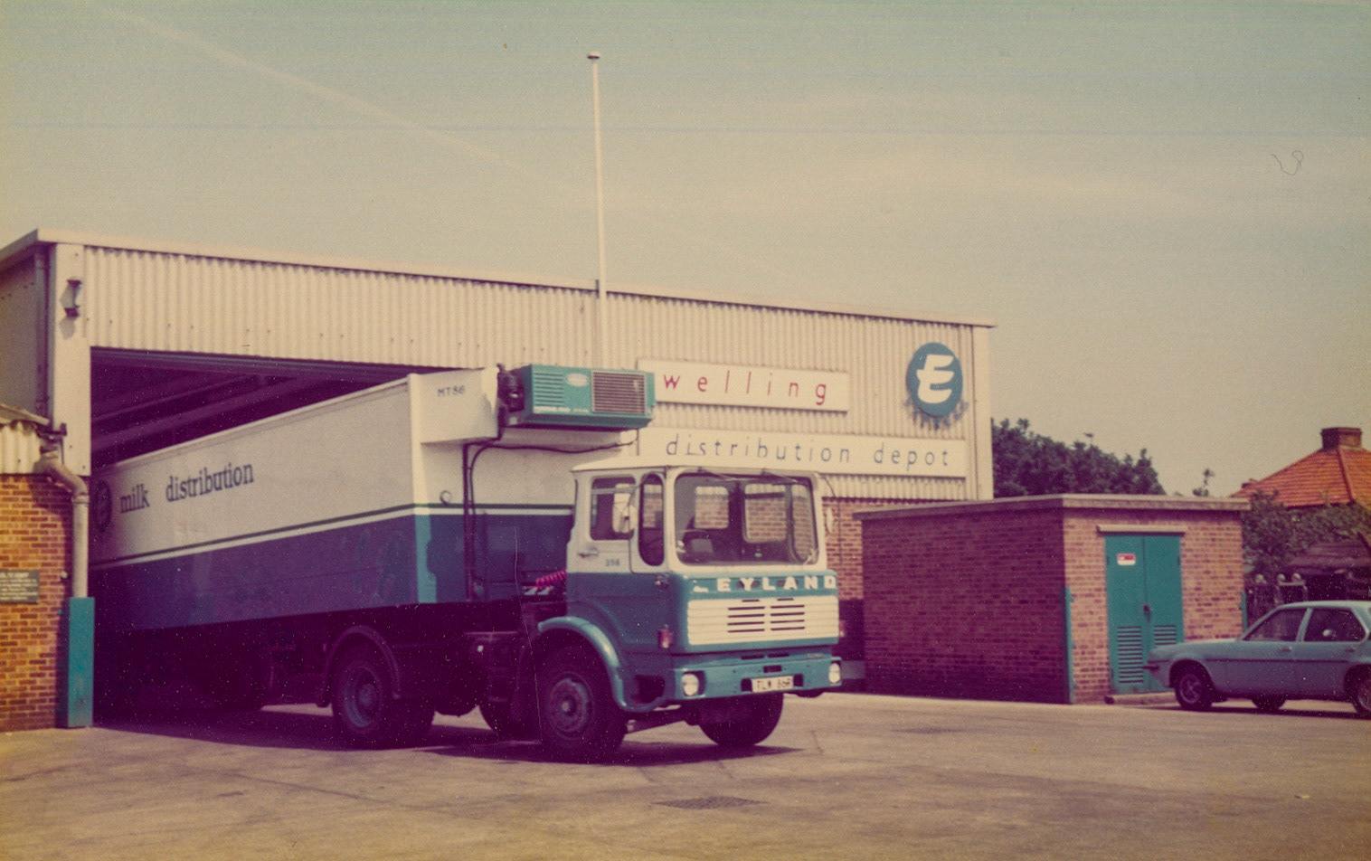 1980s Welling Depot. (Picture by Reg Ball, on loan from Colin Bristow)