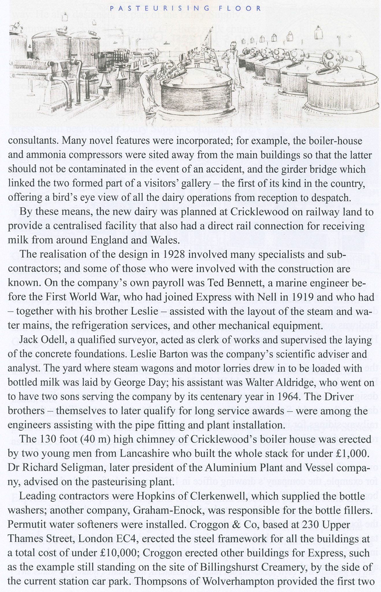 2026 Cricklewood Dairy History. Article written by Peter Roper published in the Great London Industrial Archeological Society Journal, Volume 24.