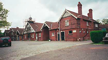 1992 College Farm. Paul Gallagher remembers "I went with my scout troop, lost a biro in one of the stalls-was really concerned the animal might eat it and poison itself thanks to me." Catharine Muhate comments "I loved visiting there in the early 70's", Wendy T Smith adds "Me too, used to play there in 60's and took my kids there in 70's." David Eatwell says "I remember when this was a working dairy farm- I did a school visit to there from St Mary's in the 60's." Dominic Angadi says "I lived directly opposite and used to wander unaccompanied around the bottling section." Lesley Bunn comments "My dad worked there." David Santamaría remembered "We had Express Dairy when we lived in Hendon. We had the last Express milkman with a horse. He was deaf and he kept his horse till he retired because the horse could hear even though he himself couldn't. I remember going to College Farm in the late 50's to see cows being milked." Christopher Norcutt comments "I used to help out on a milk round for Express Dairy as a boy in the sixties for 2/- (10p) a day. The round included Woodside Park Road, Woodside Ave, Holden Road, Gainsborough Road and many other roads. Used to get a free 1/3 pint of orange squash with the green foil lid and a Ski yoghurt." John Maguire added "In the fifties I got sixpence and a bottle of orange juice. Absolutely delicious. Plus best of all a free ride up front next to the milkman." Tim Roche "I did the same as a lad and remember one day in the snow I slipped with 4 full bottles of milk....they flew up in the air but landed plop in the snow and not one broke! was getting 30/- bob a week, a lot in those days." (Courtesy Paul Gallagher, posted in 2015)