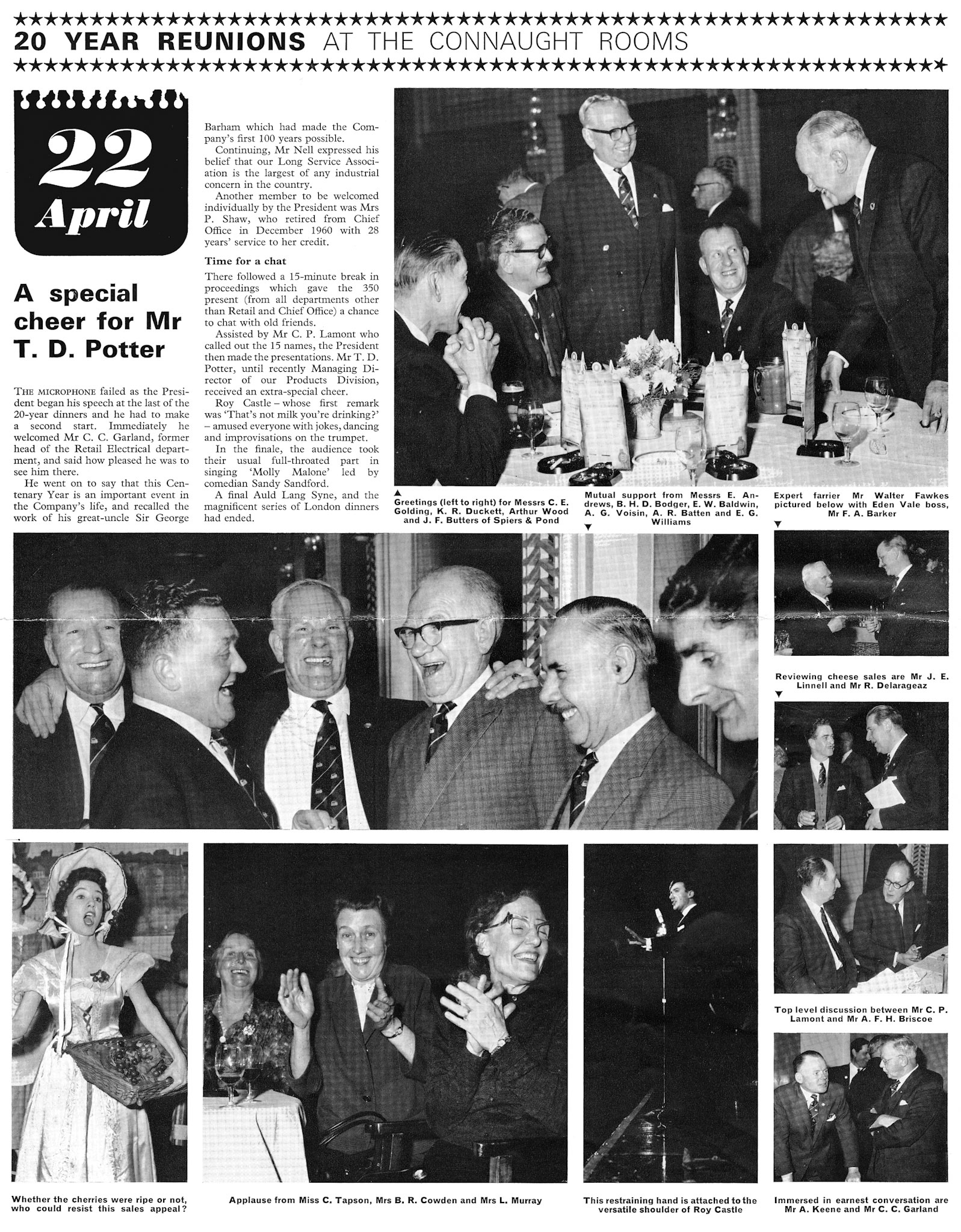 1964 August 'Express Extra' newsletter in anniversary year, as Express News was a special edition. (Courtesy Paul Luke)