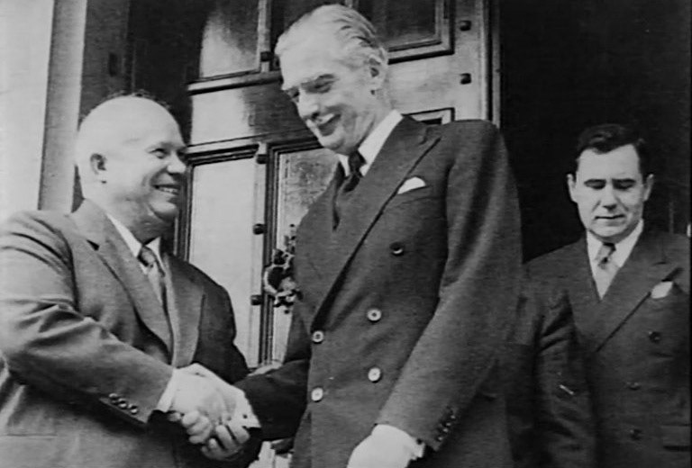 1950s saw greater prosperity, house building, etc. (Express 125 Years video still)