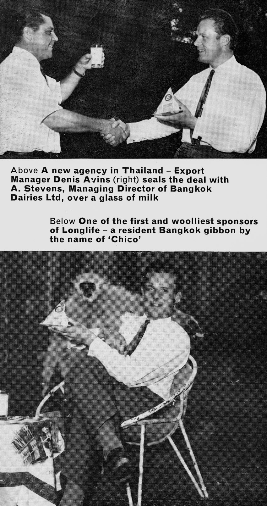 1968 Story of Denis Avins on a sales mission to the Far East. (Express News Spring)