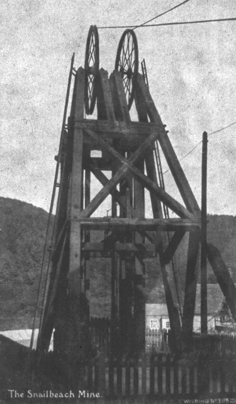 Snailbeach Mine. (Joe Lyons 35mm slides)