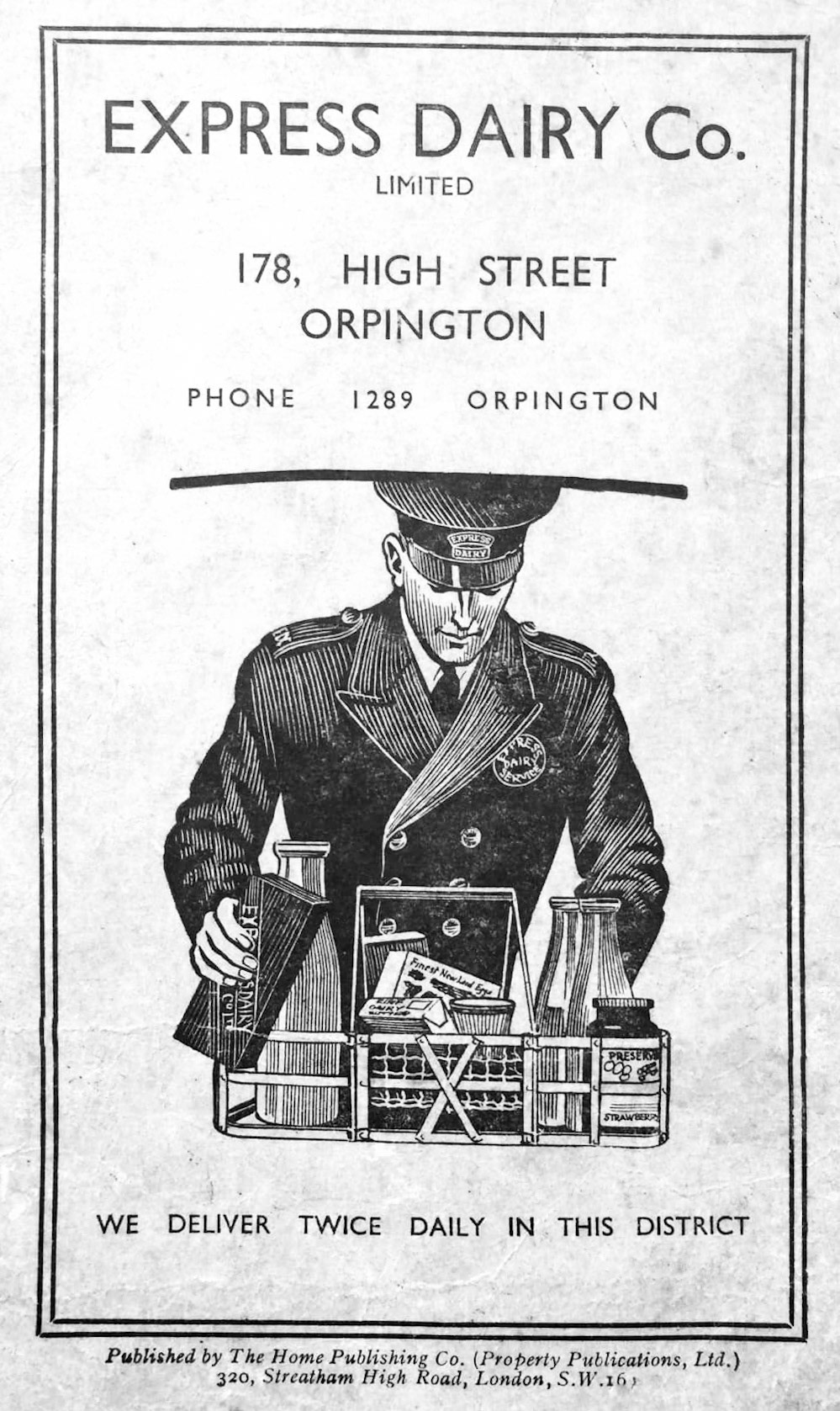 c1935, Orpington, from an estate agents sales brochure. (Courtesy Marks David)