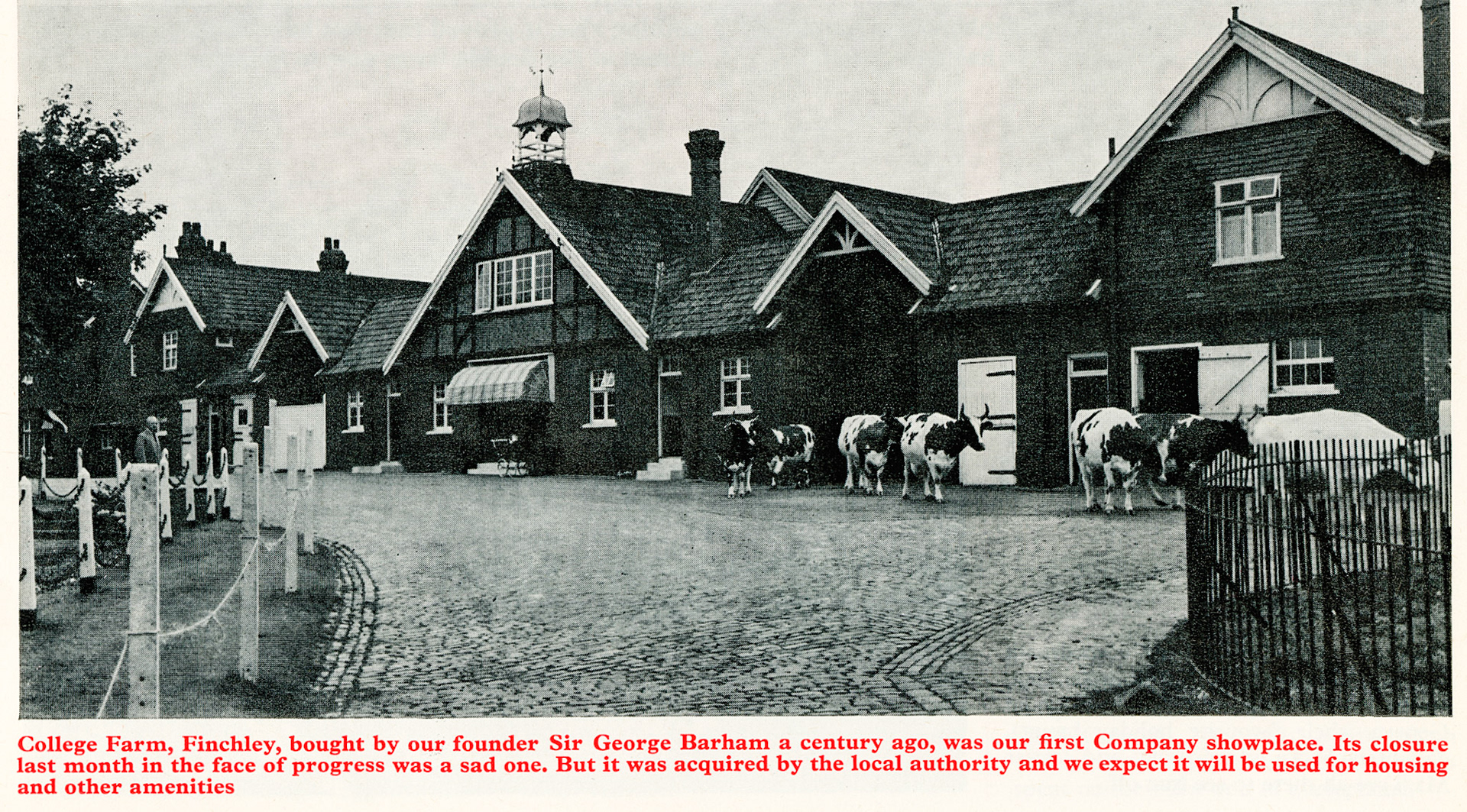 1974 College Farm sold