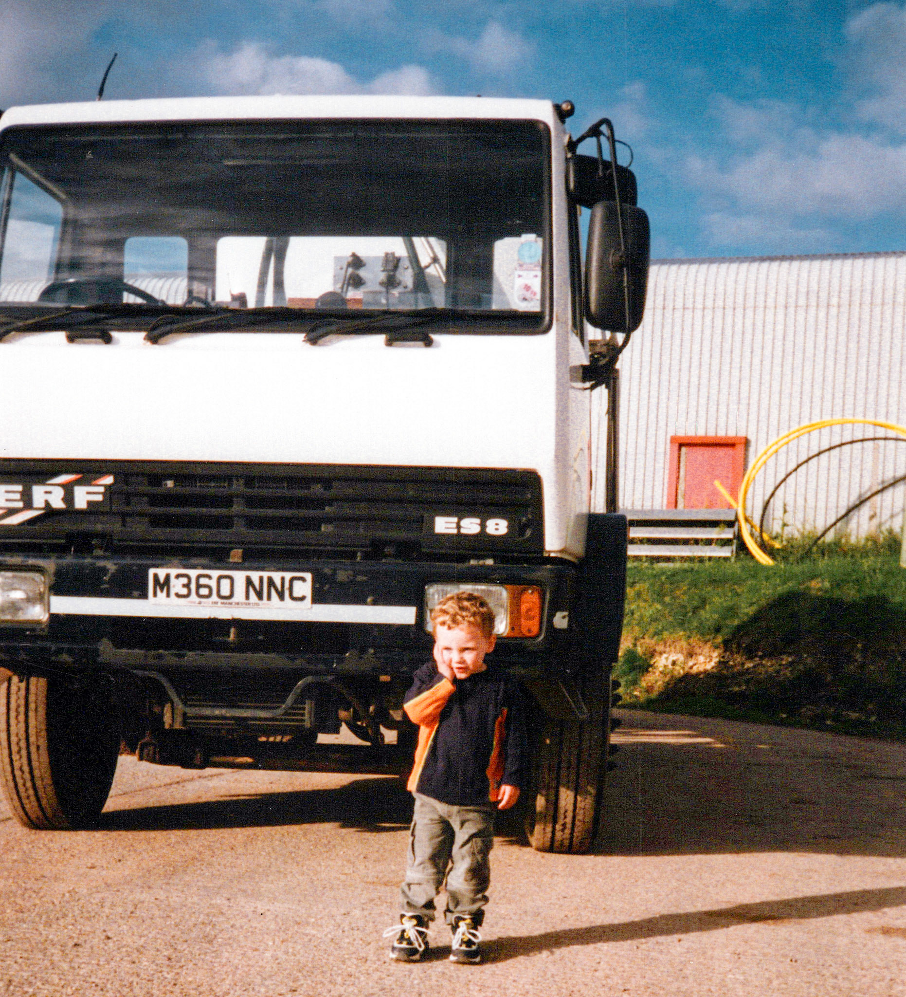 1999 Honiton, Rob Hawker's grandson, Calum Hawker