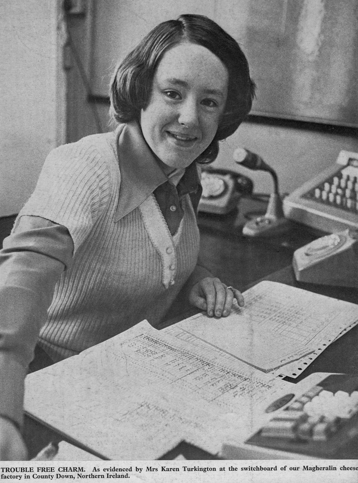 1976 Magheralin Creamery in County Down, Northern Ireland (Mrs karen Turkington)