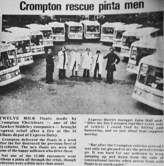 St Albans, after the fire (Courtesy Michael Aldread)