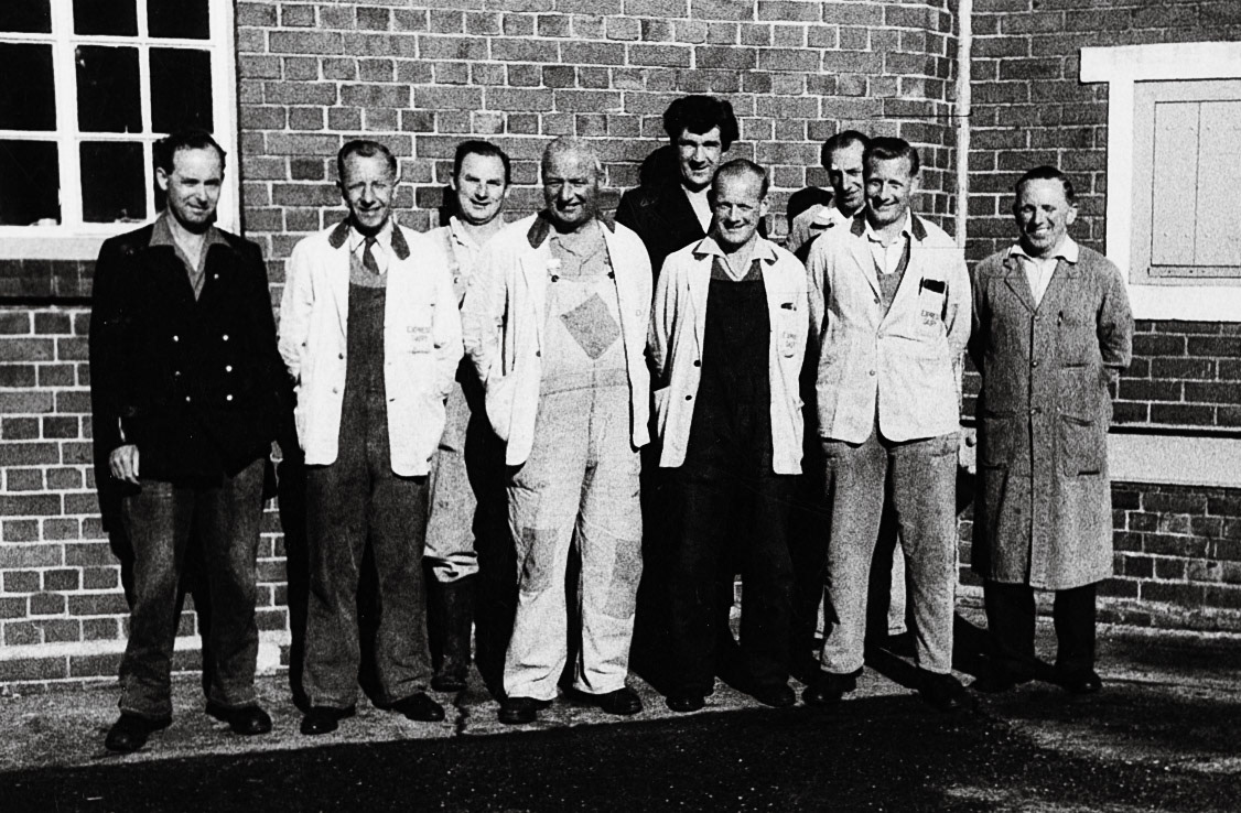 1960's Seaton Junction Staff (Courtesy Keith Sweetland)