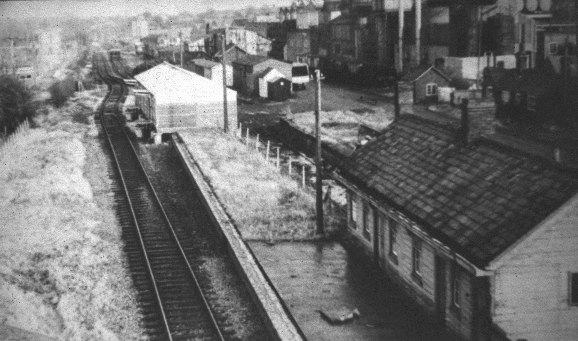 Minsterley Station. (Joe Lyons 35mm slides)