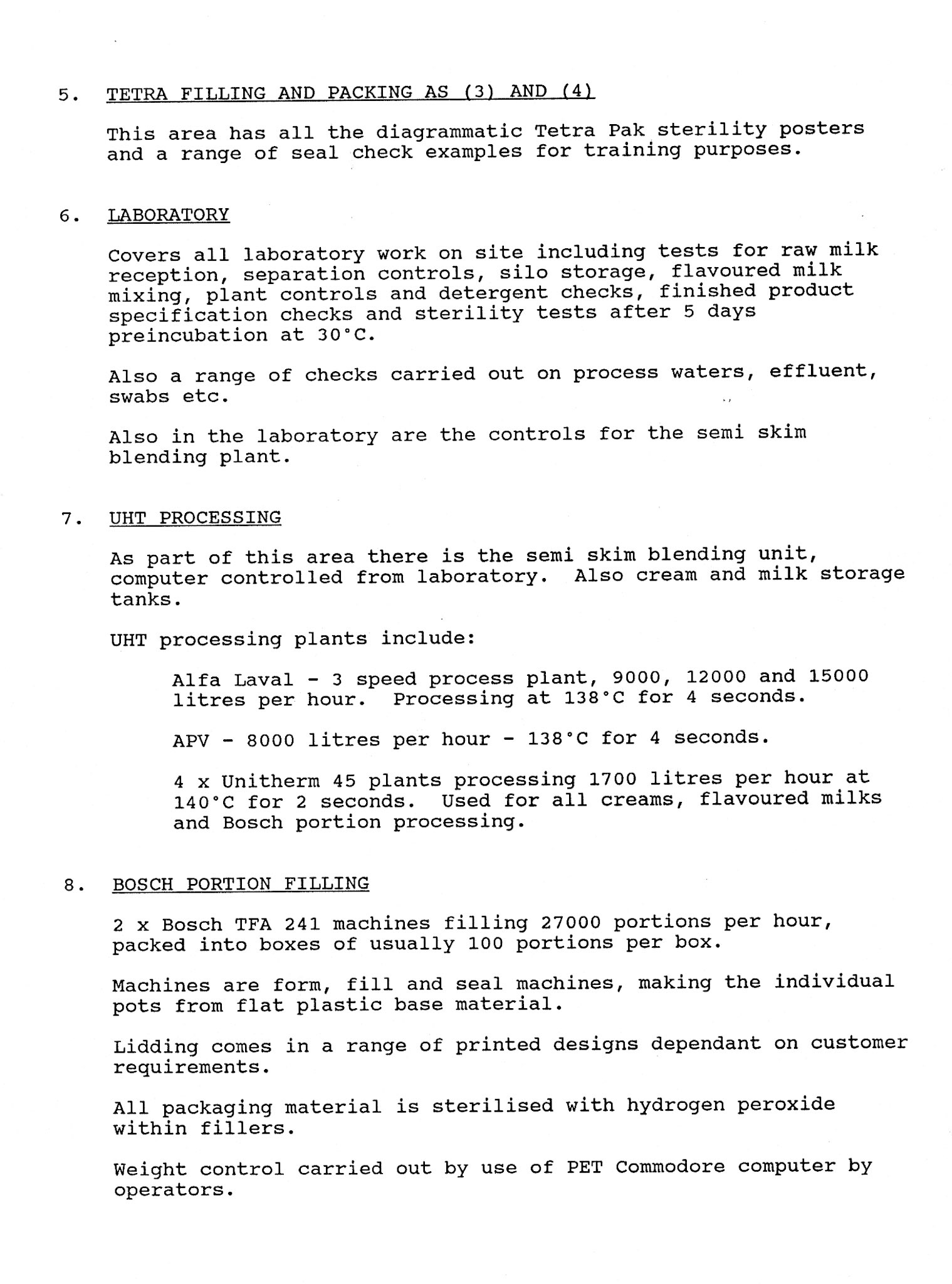 1991 Presentation to local milk producers during factory visit in July 1991. (Courtesy Crediton Museum)