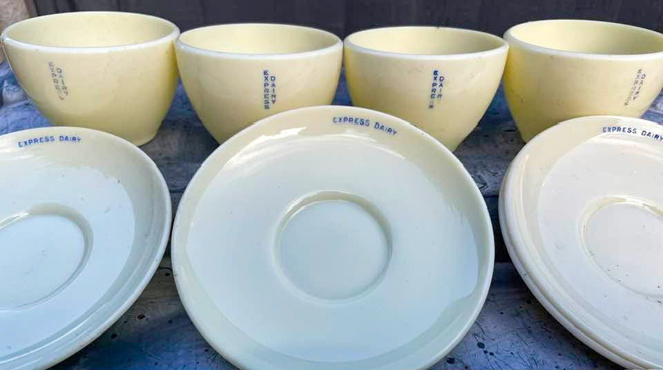 1960s? Express canteen cups and saucers (Courtesy Leslie Croxford)