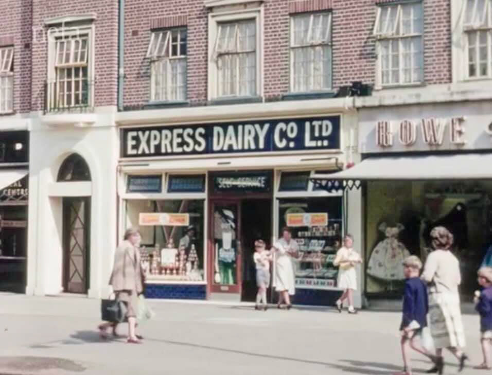 1960's? Express Dairy Shop at Falloden Way, Hampstead, London NW11. Thanks to Brian Wastell and Paul Smith for helping identify.(Courtesy Paul Smith)