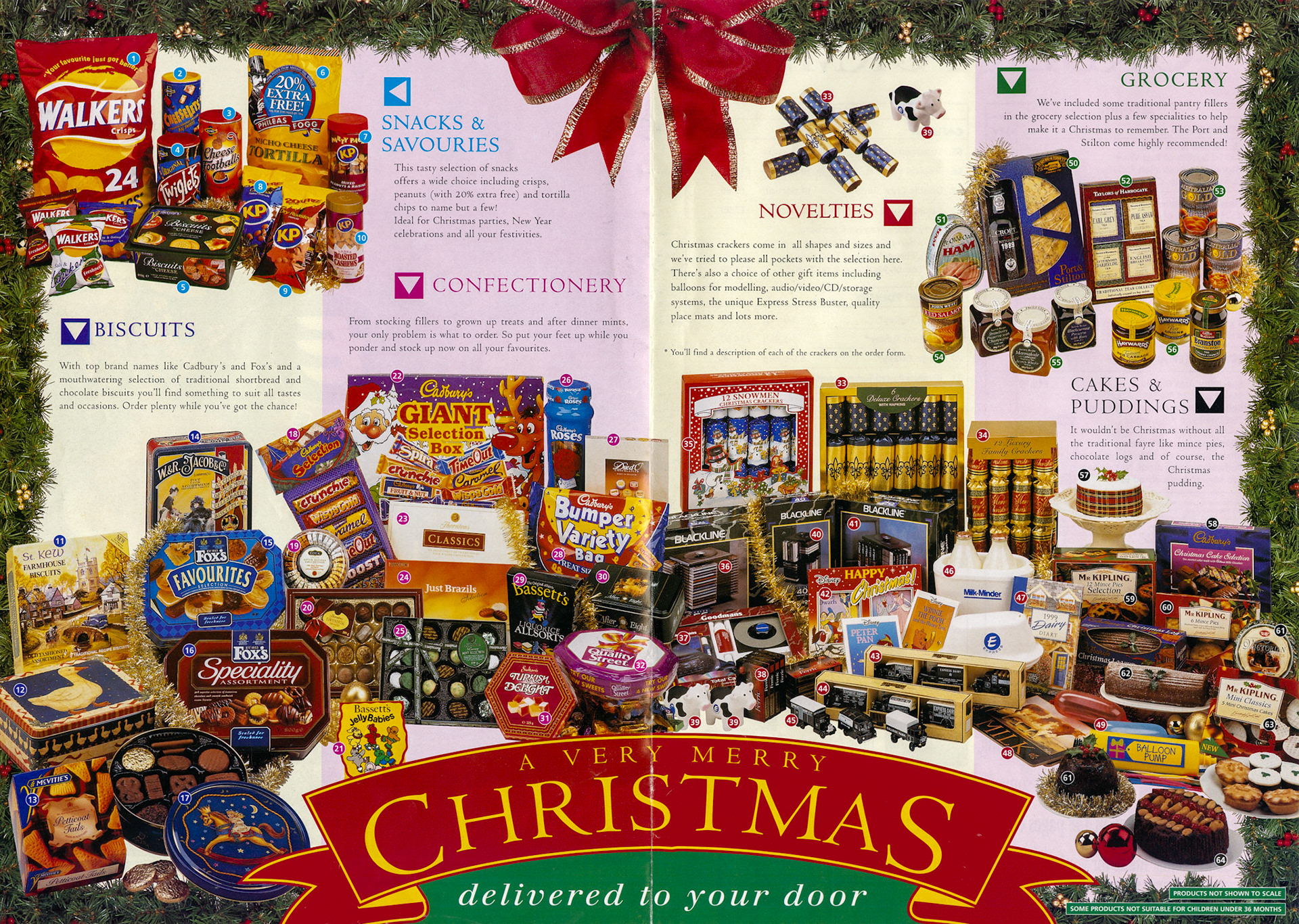 1998 Christmas Hampers leaflet (Courtesy Paul Luke)