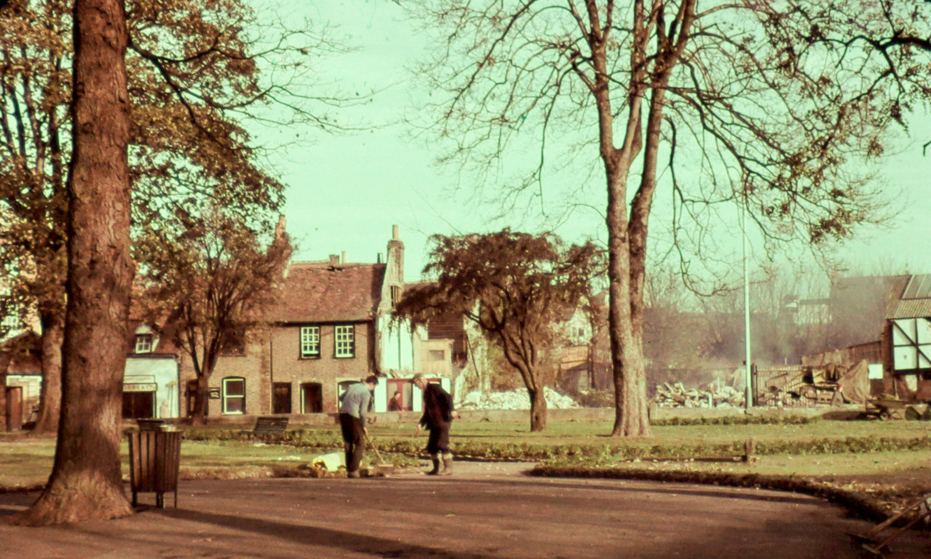 1980's? Location of Express Depot in Cross Street, Uxbridge (Courtesy Richard Gaylard)