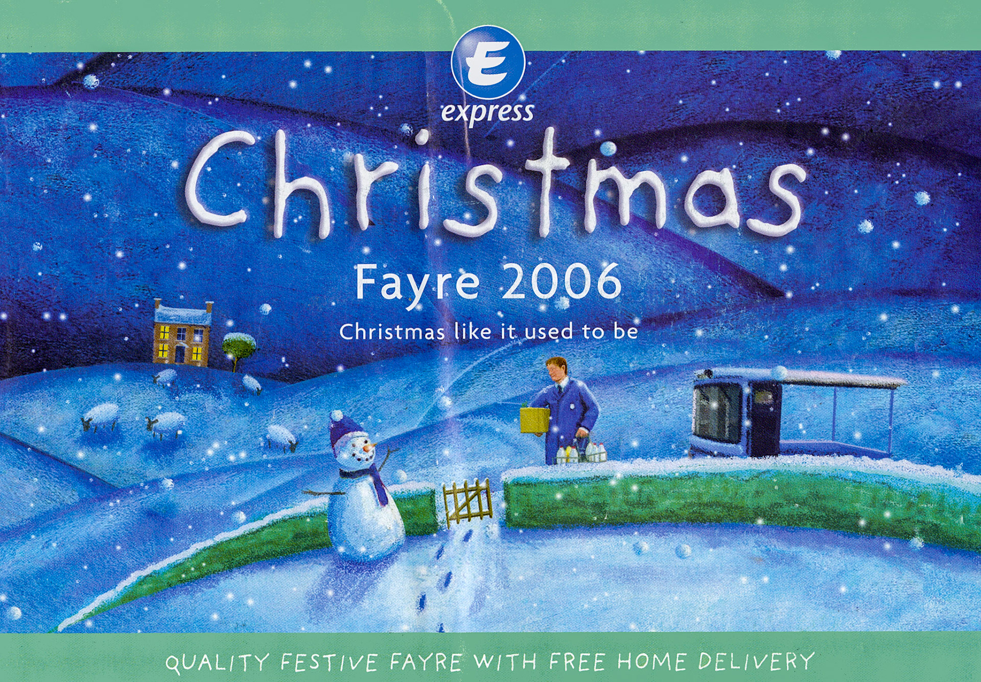 2006 Christmas Hampers leaflet (Courtesy Paul Luke)