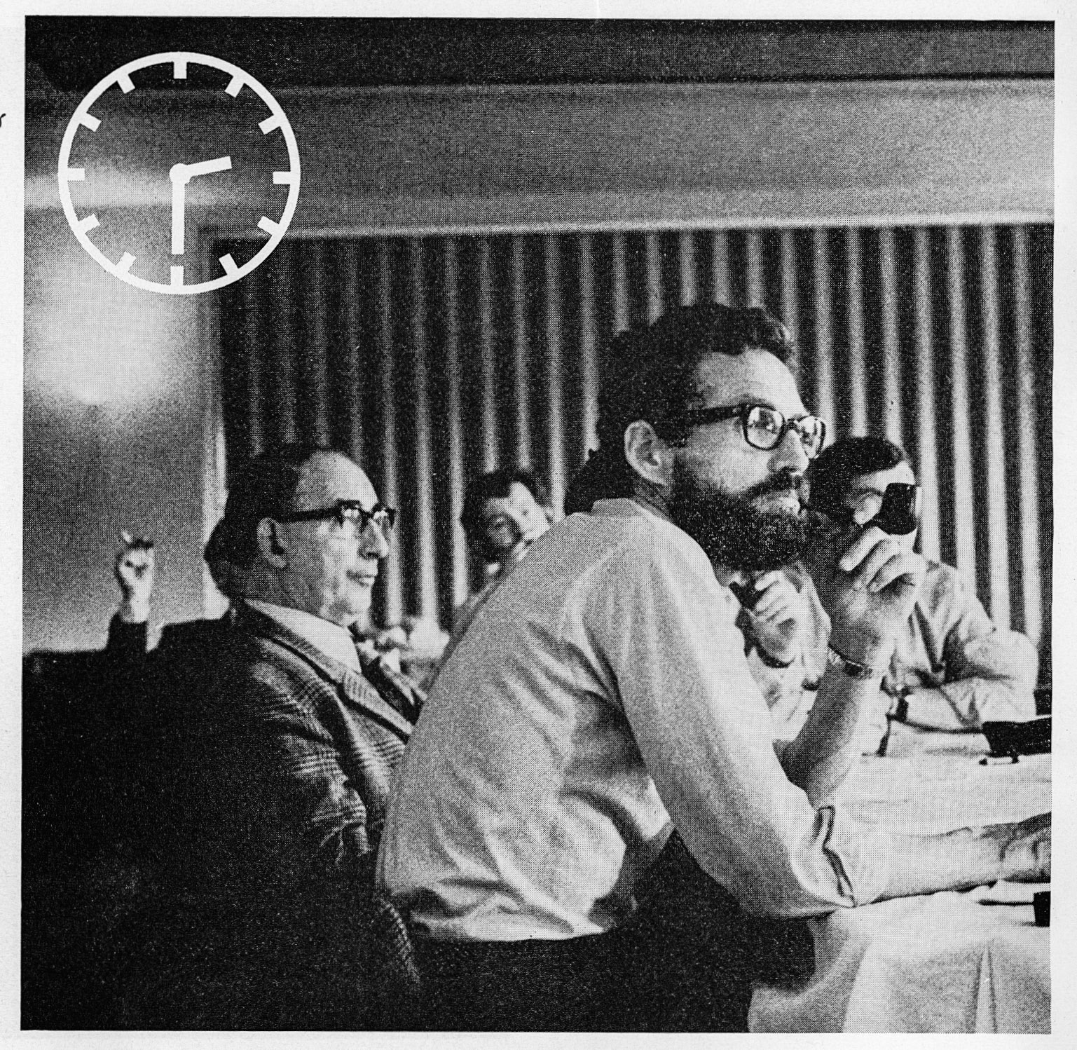 1973 Wyn Roberts with Henri Evans, Assistant Manager at Milborne