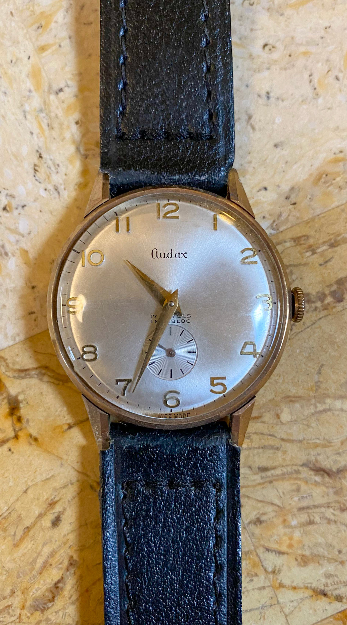 1967, Jim Faiers Thirty Year Service watch  (Courtesy Adam Faiers)