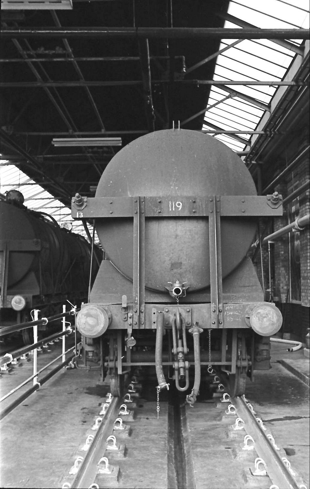 1970's South Morden dairy rail siding