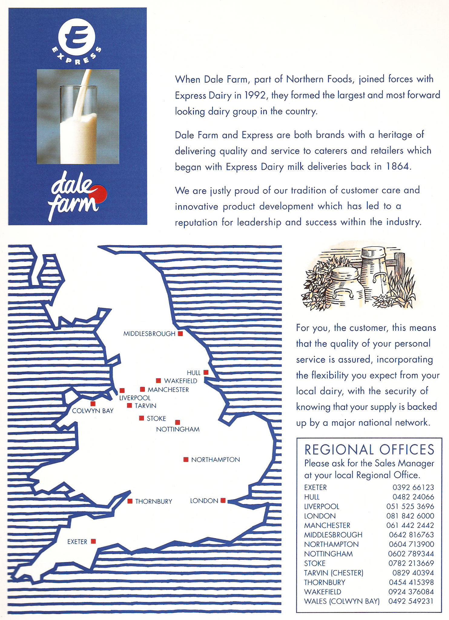 1992 Dale Farm leaflet after Express takeover (Courtesy Paul Luke)