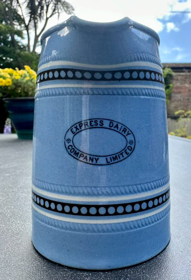 Express Dairy cream jug (Courtesy Laurence Cooper, Real Diggers FB Group)