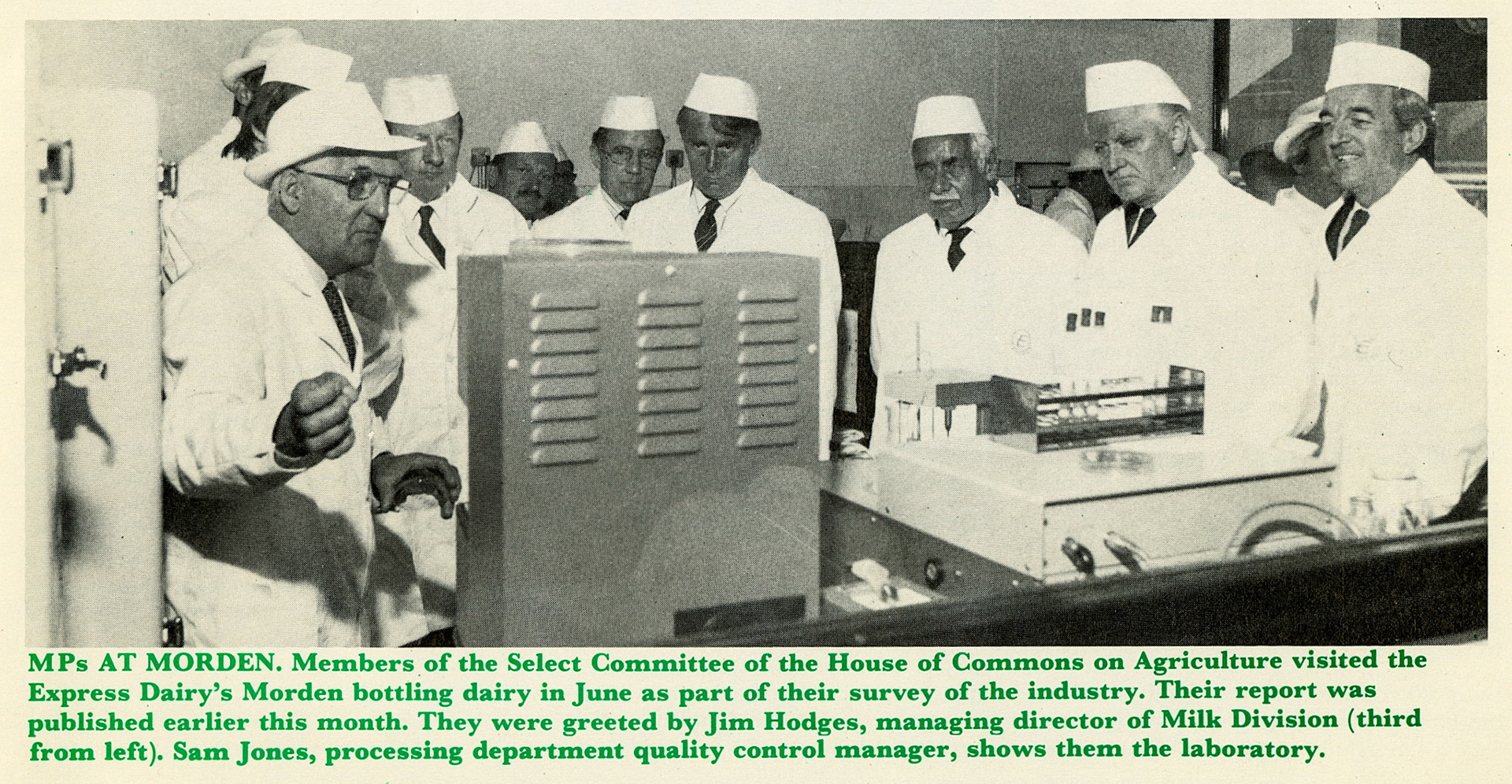 1980 South Morden Laboratory, Sam Jones