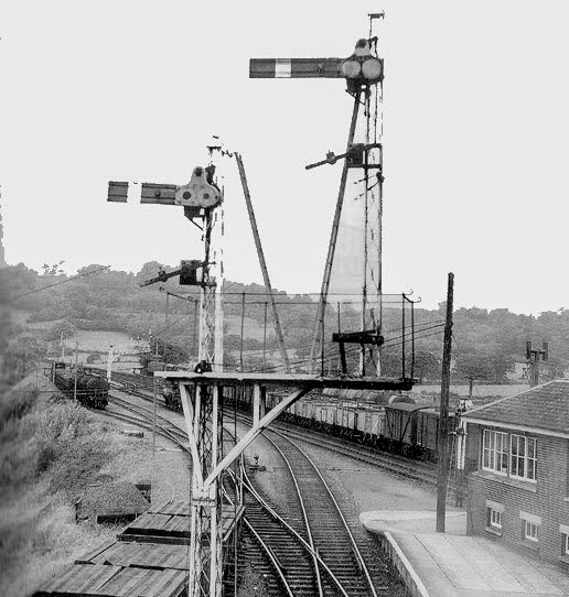 1960 Branch Line signals. (From Seaton Junction History, by Rick Wood)