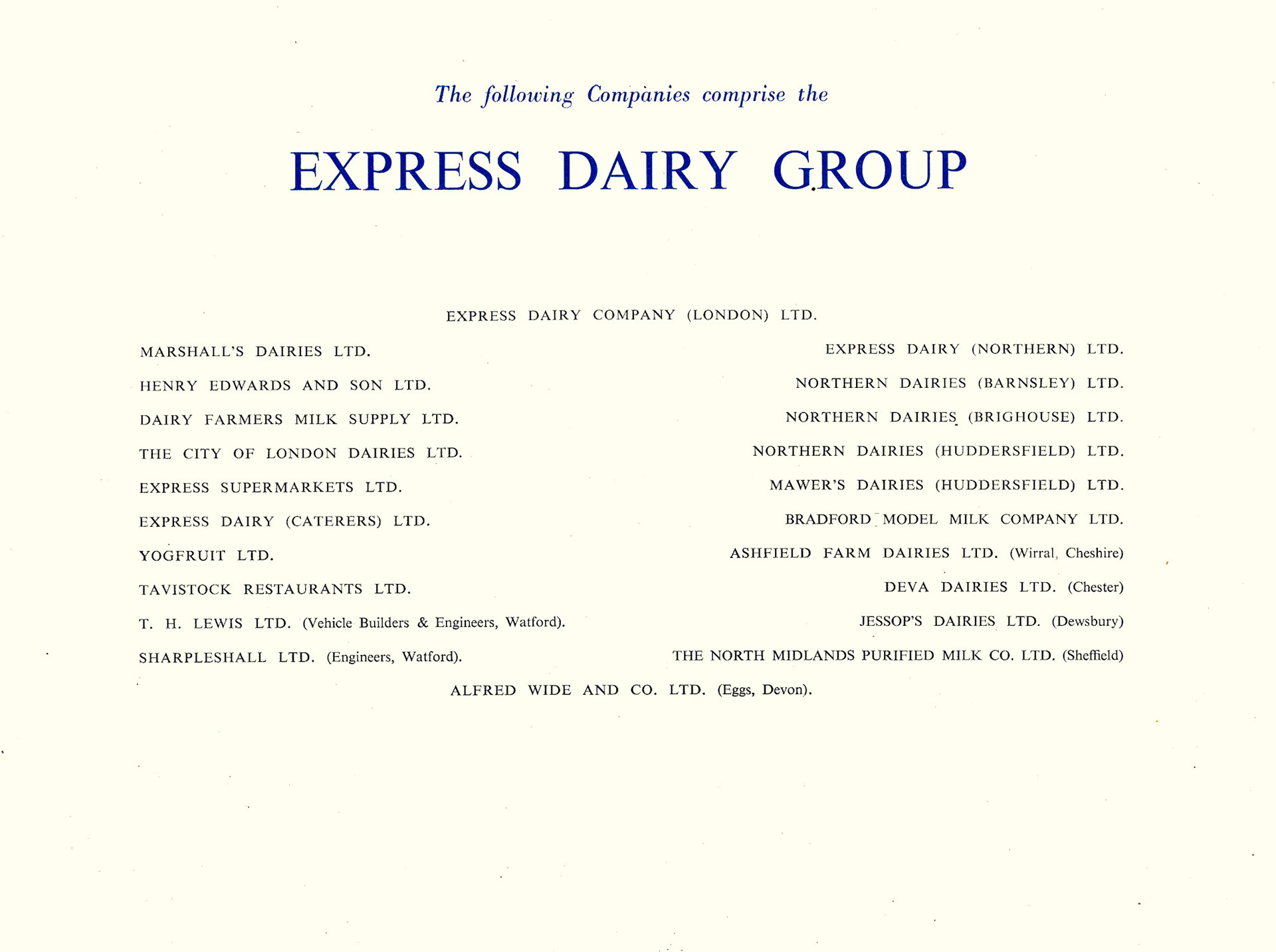 1955 South Morden Official Opening Brochure (Courtesy Paul Luke)