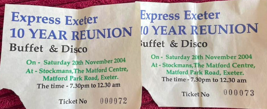 2004 Exeter Staff Reunion invitation (Courtesy Teresa Heal)