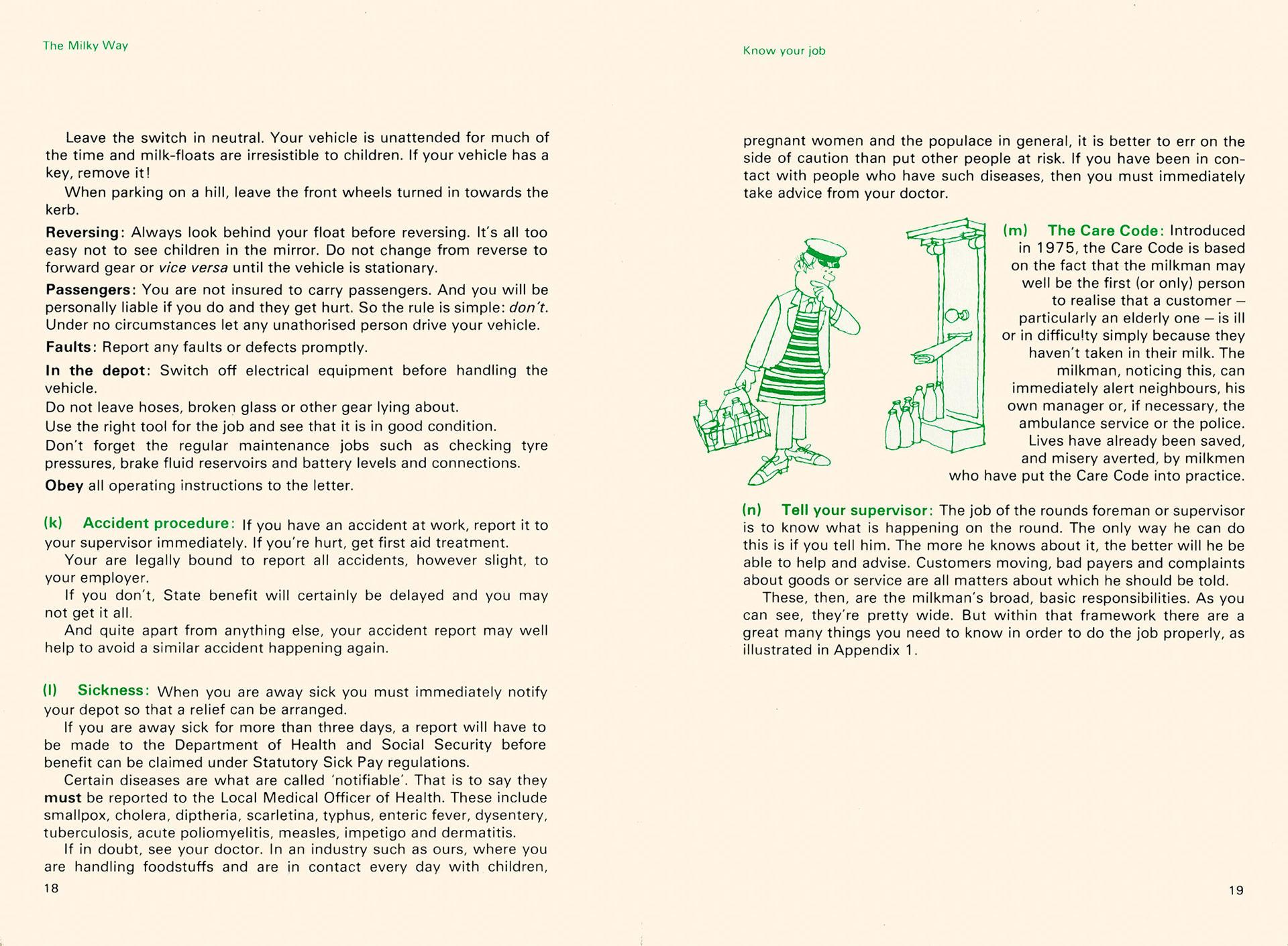 1984 'The Milky Way'-How to become a star milkman (DITEC)