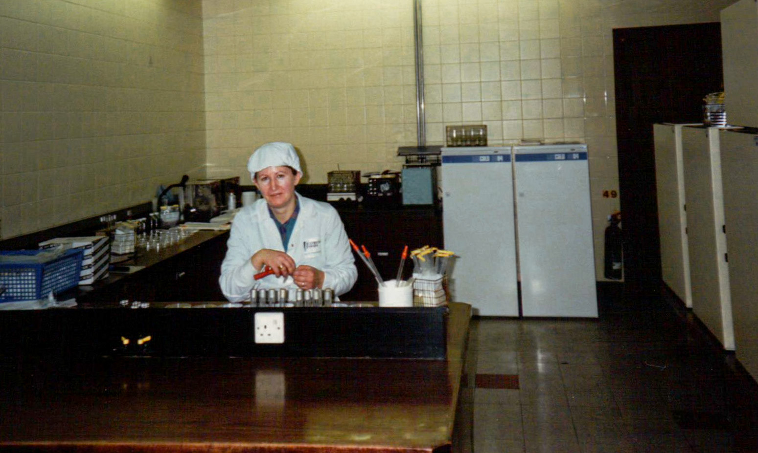 1991 Honiton prior to closure, Hazel Stapleforth (Courtesy Wendy Hawker)