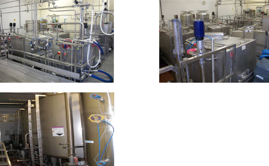 2012 Minsterley: Yogurt Processing &amp; Packing Equipment-Yogurt Single Pot Blenders.  (Greencore Asset Sale on purchase by Muller, Courtesy Paul Bloor)