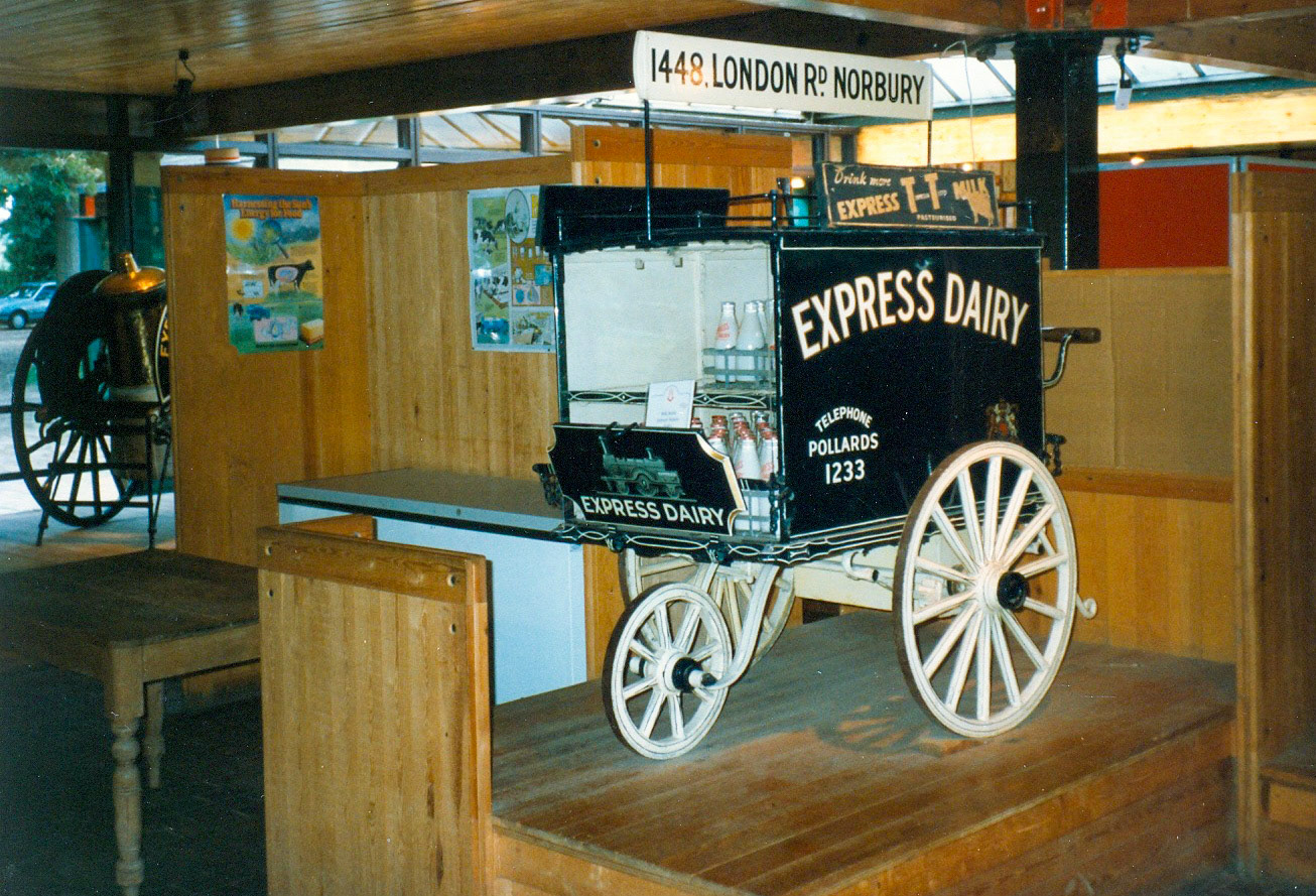 1980s? NDC Museum at Longdown Dairy Farm, Hampshire? (Courtesy Dave Fane)