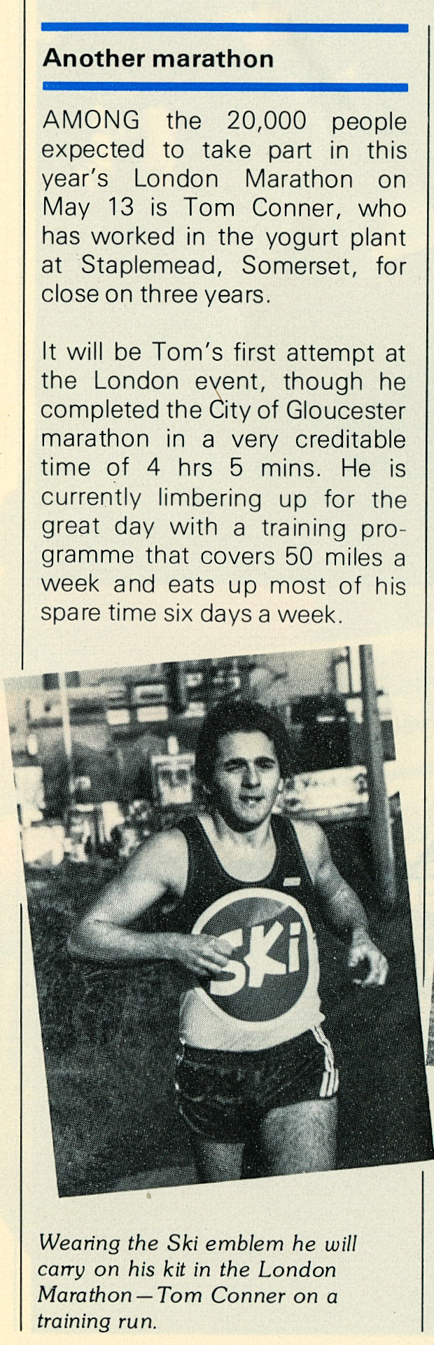 1984 Staplemead - Tom Conner