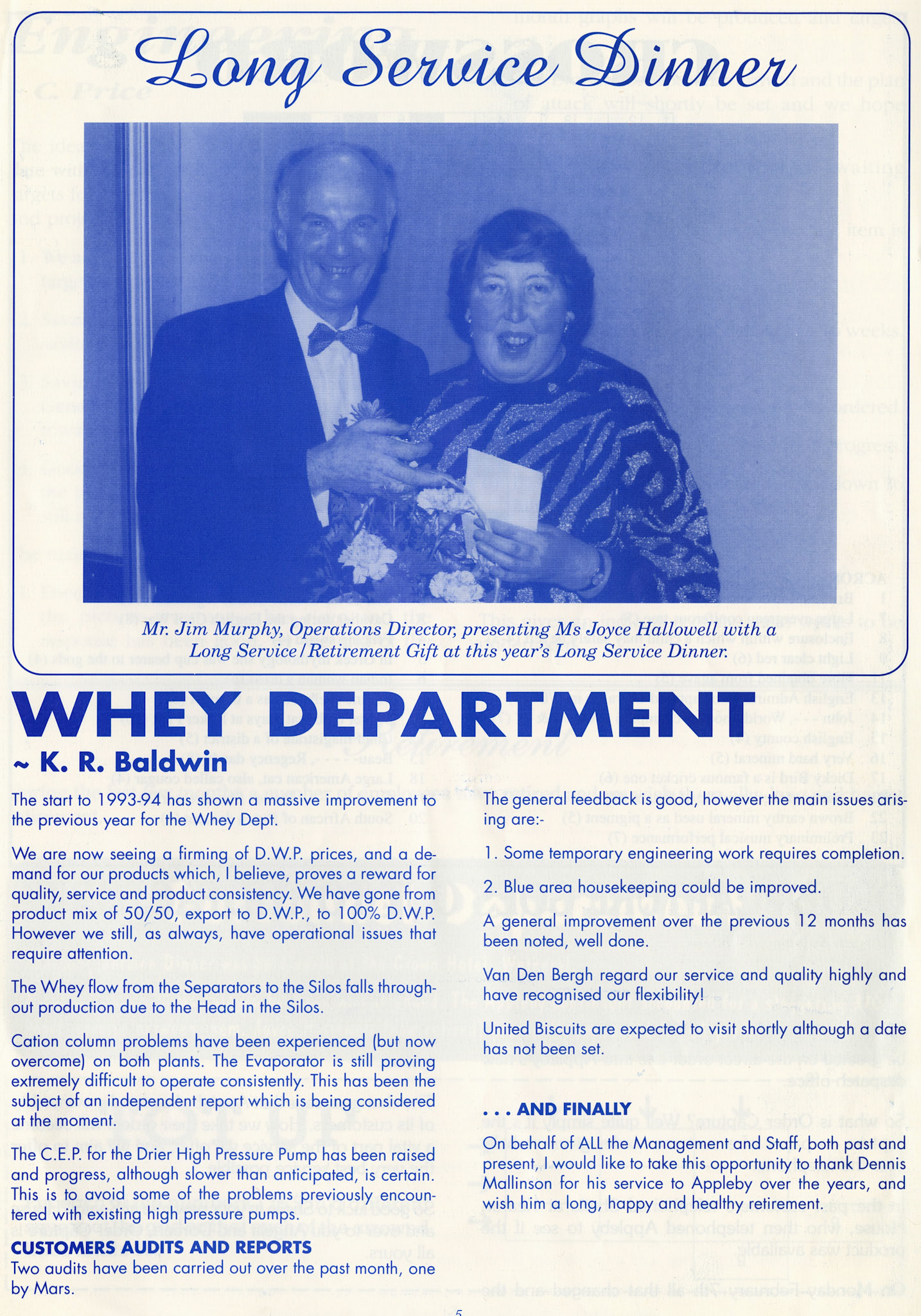 1994 March Appleby News (Courtesy Alan Mandle)