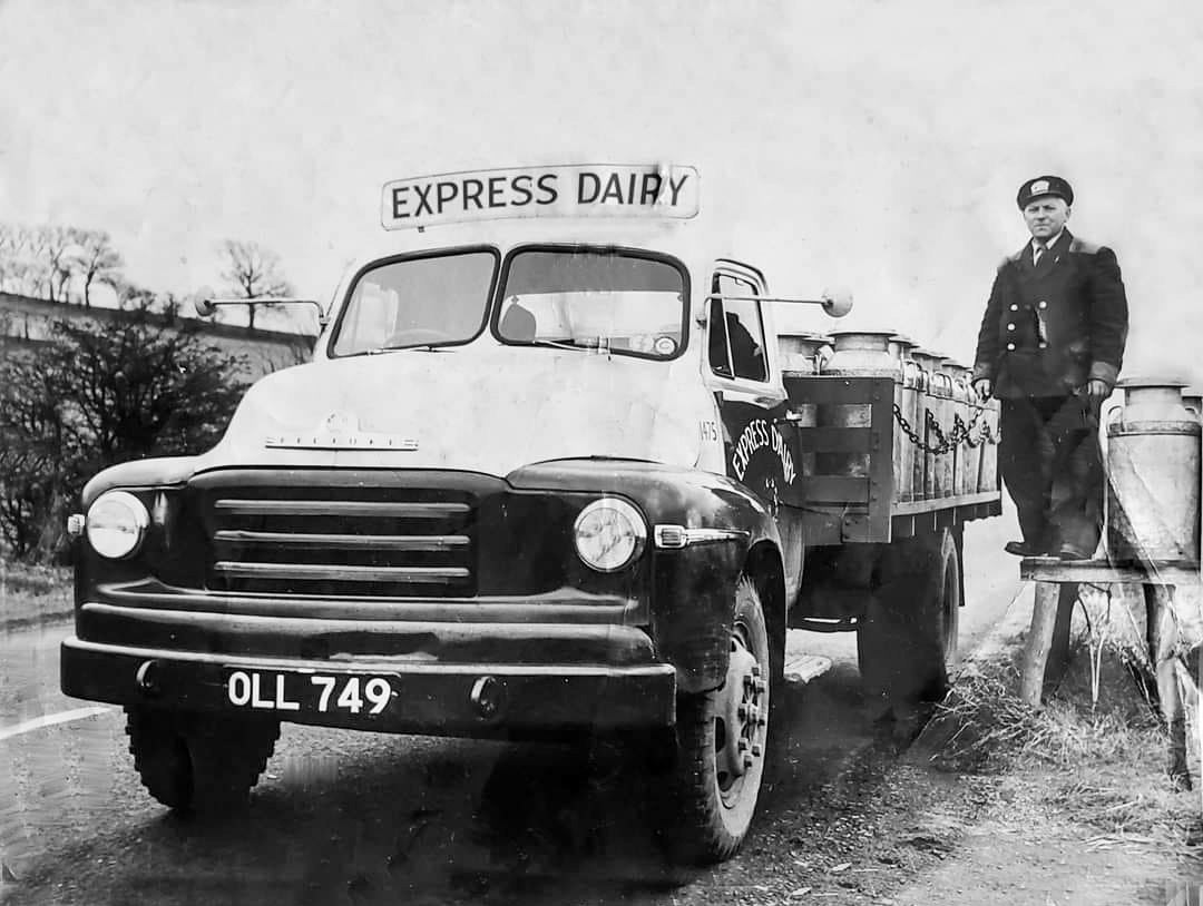 1952 Churn collection, Appleby, OLL 749, Co: 1475. Robert Knowles comments "This is my uncle, Jim Davidson". (Courtesy Robert Knowles)