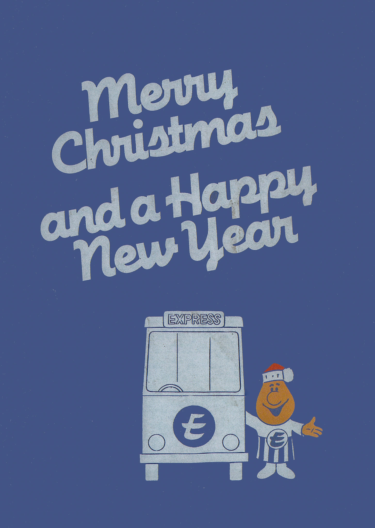 1981 Christmas card (Courtesy Paul Luke)