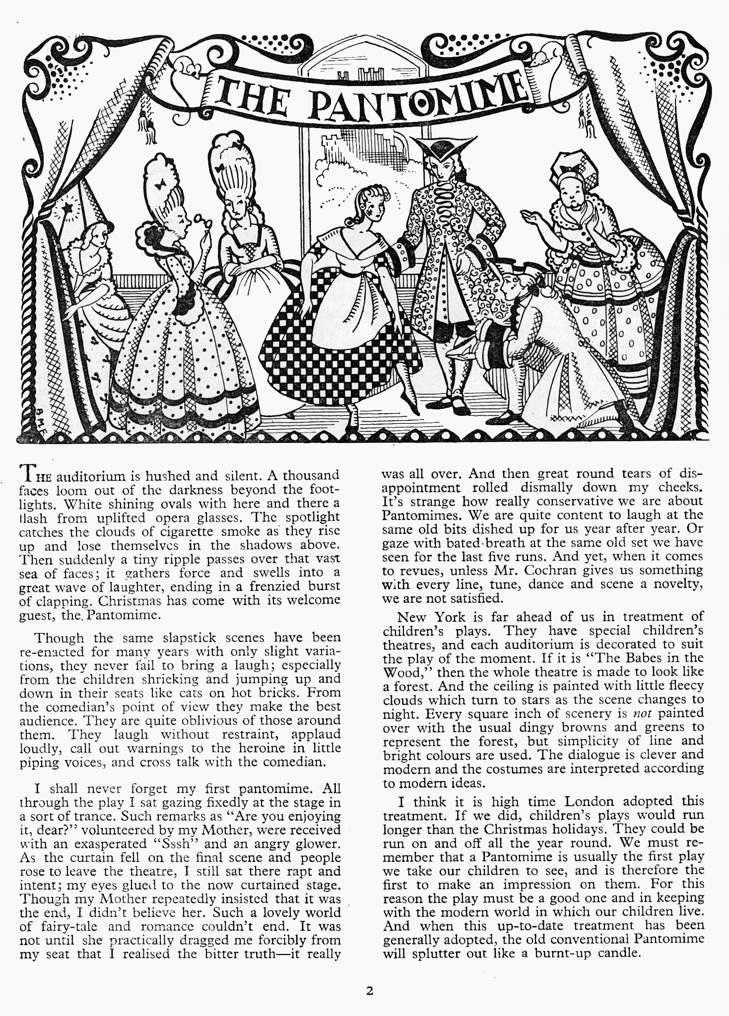 1935 January-Dairymaid Magazine 43 Page 2 (Express Dairy Tales Archive)