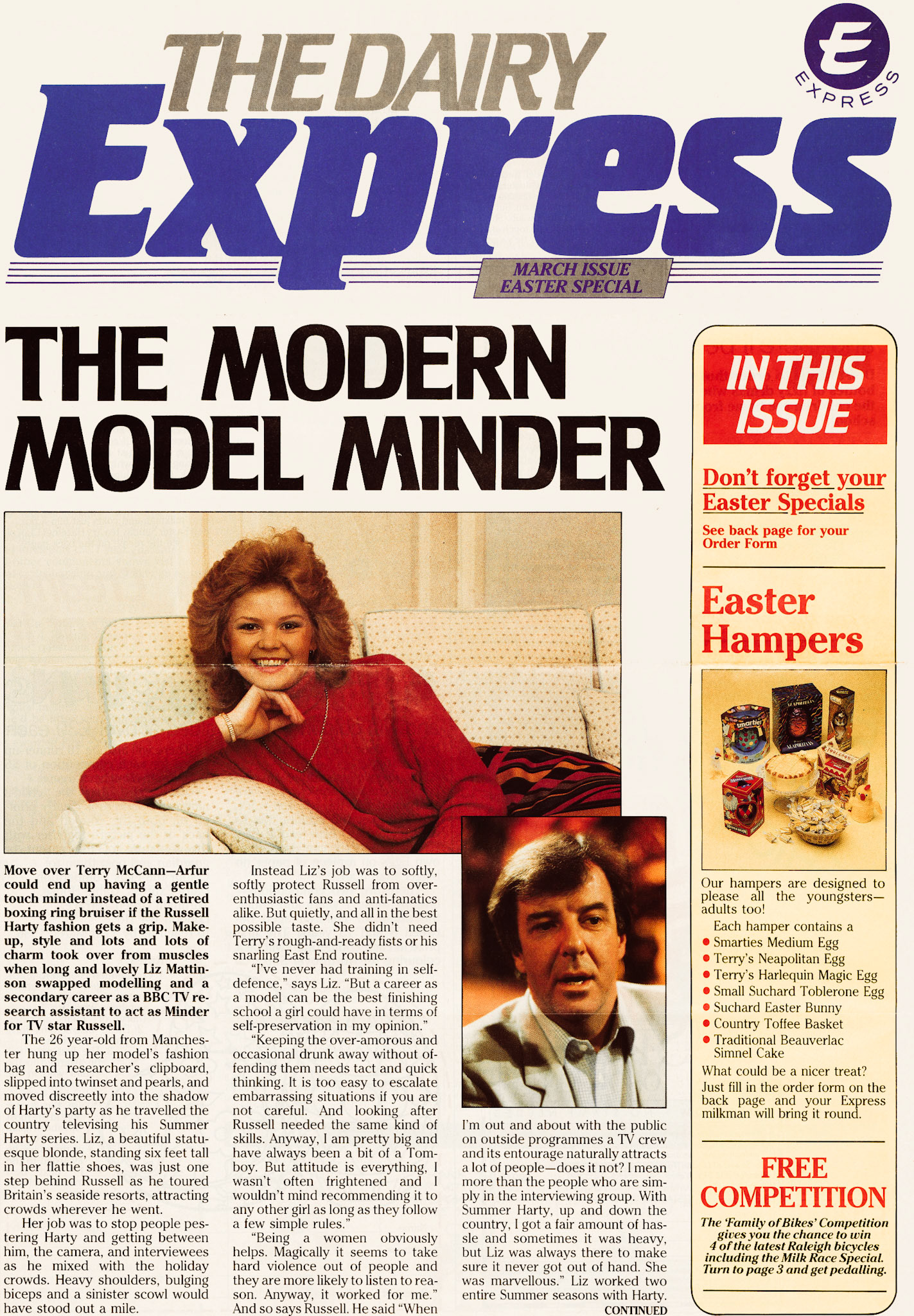 1986 March, The Dairy Express newspaper (Courtesy Michael Aldread)