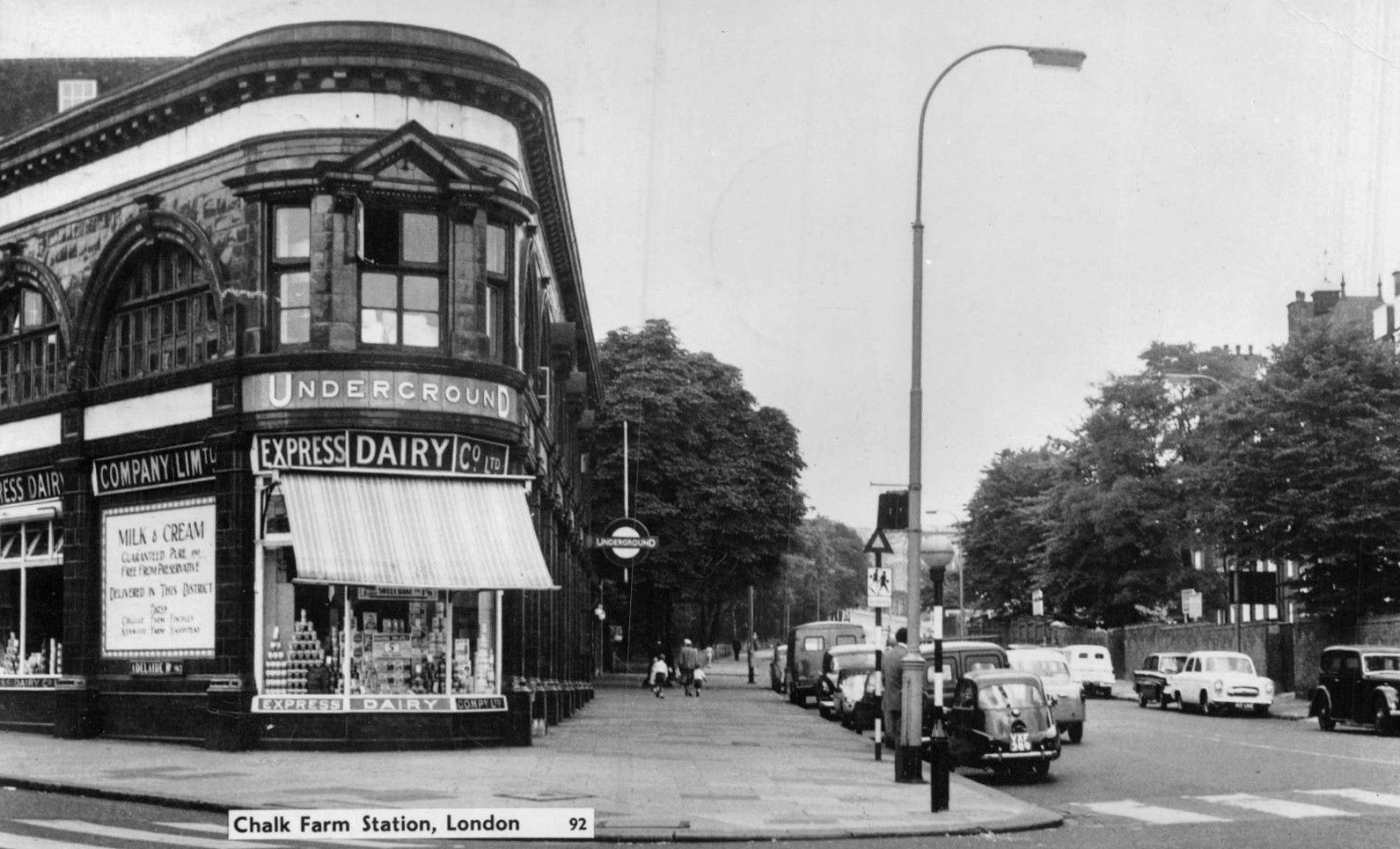 1960's Chalk Farm Station shop (Courtesy Paul Smith)
