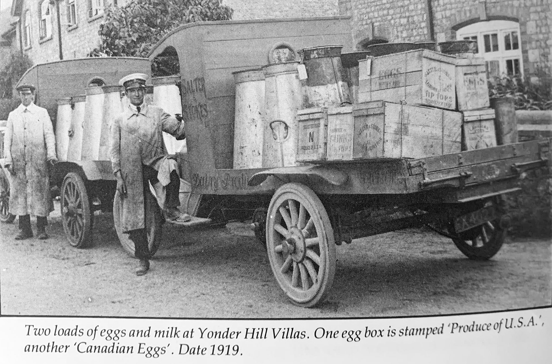 1919 Yonder Hill, Chard, Somerset (Courtesy Terry Barge, Tatworth: Past and present FB Group. From Len Hoskins’ “The History of Tatworth & Forton”)
