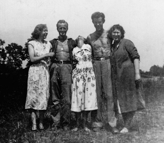 "Bill Lewis, Horace Bishton" (Courtesy Joe Lyons)